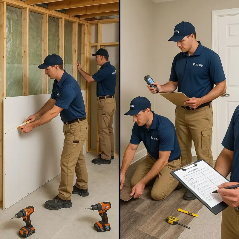 Repairs and Reconstruction process in Winnebago County, IL